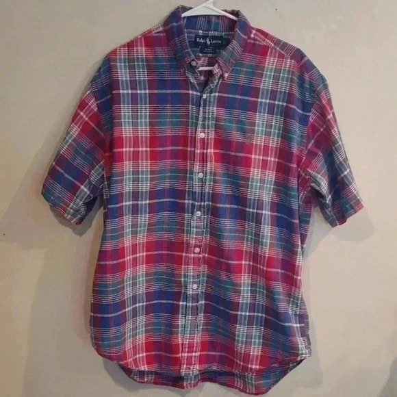 Men's Ralph Lauren Blake button down size large‎ - Picture 1 of 3
